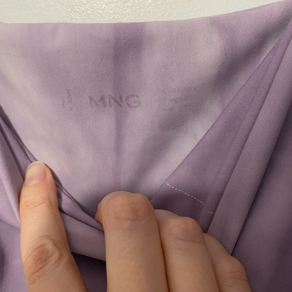 Mango Purple Sports Bra Size L - Picture 3 of 4
